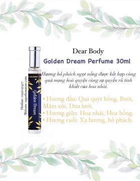 NƯỚC HOA DEAR BODY - EAU DE PARFUME 30ml - DÀNH CHO NAM