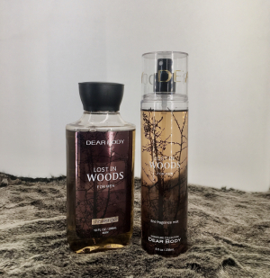 BODY MIST DEAR BODY 236ml - XỊT THƠM TOÀN THÂN - Dành Cho Nam -  LOST IN WOODS FOR ME