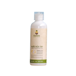 Nước rửa tay hữu cơ Fuwa3e mùi tinh dầu quýt từ chế phẩm Enzyme sinh học 300ml