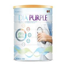 Sữa Bột Dinh Dưỡng Cho Người Tiểu Đường Dia Purple ĐK Giúp Ổn Định Đường Huyết 900g